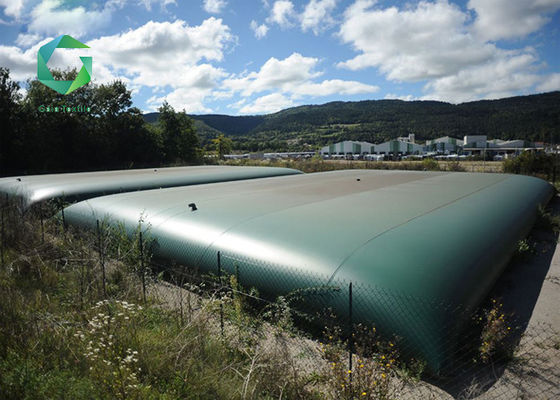 1000gsm van het het Geteerde zeildoekwater van 7500 Literpvc de Tank Vinyl Met een laag bedekt Flexibel Hoofdkussen 2000d